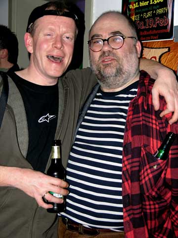 Aftershow: immer mit unserer Issumer Hausmarke!