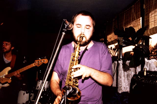 Micha mit Kanne, Cafe Malaria, 1987